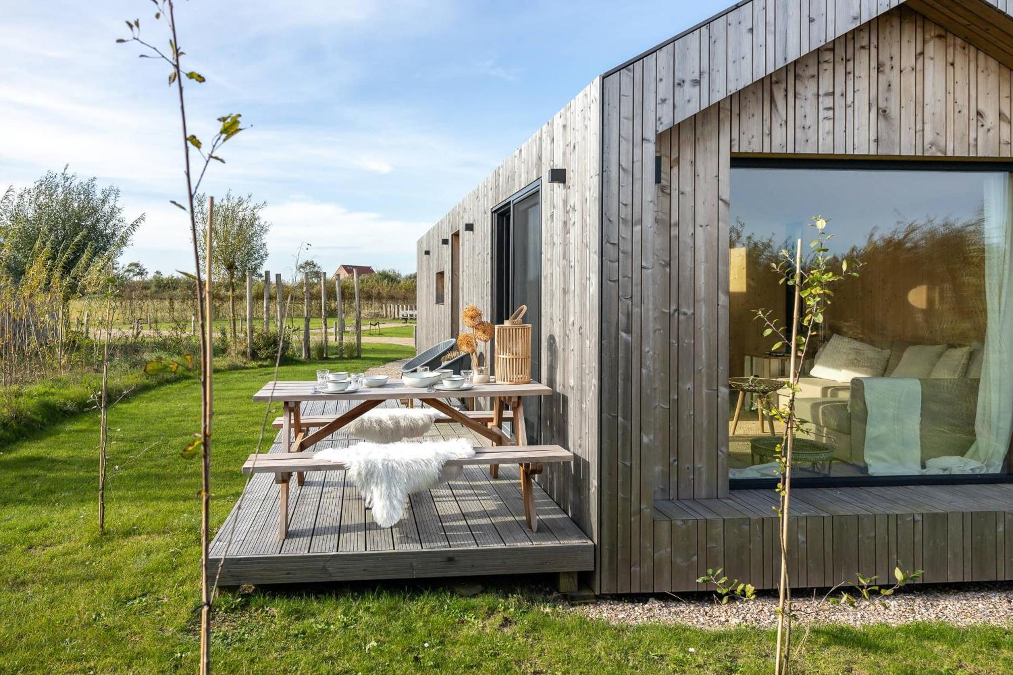Hello Zeeland - Zeeuwse Liefde Tiny House 3 Westkapelle Eksteriør bilde